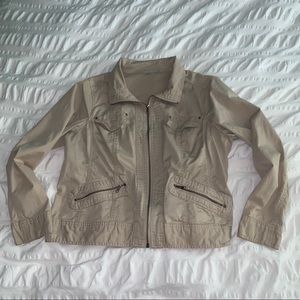 Avenue Cropped Utility Jacket
